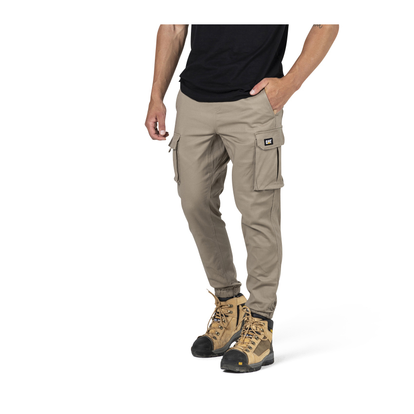 Caterpillar Diesel Philippines - Mens Pants - Khaki 21430OAMI